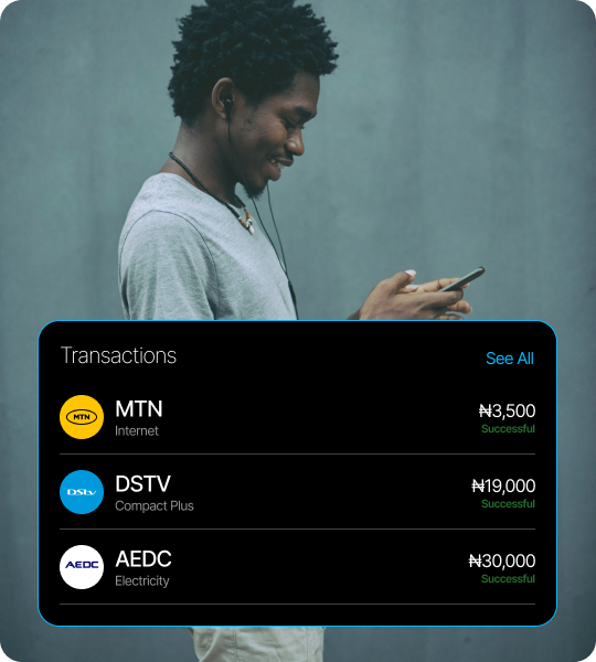 One-tap payment illustration